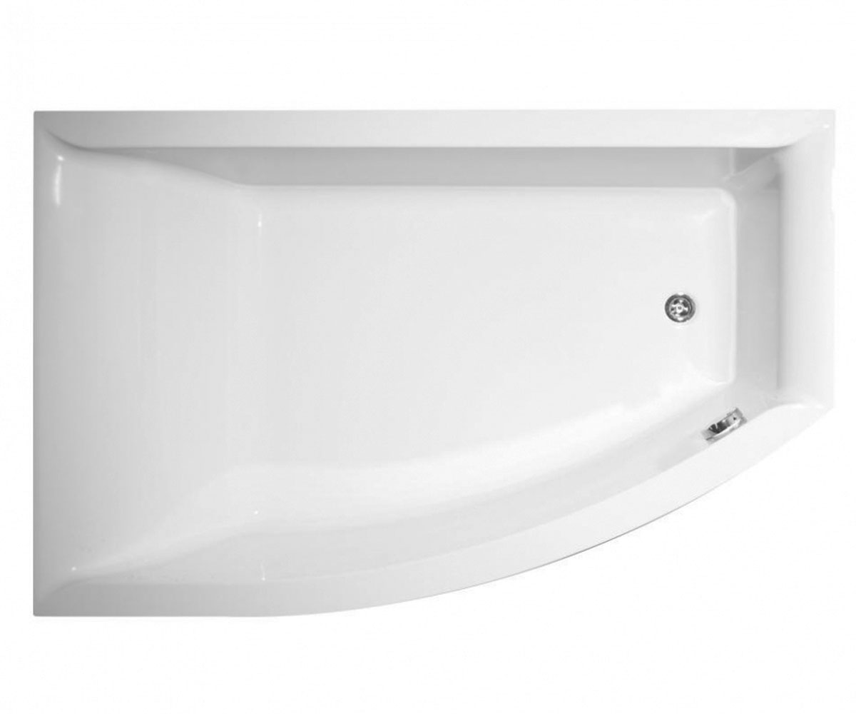 Ванна ліва 160х105 см VAGNERPLAST VERONELLA OFFSET VPBA160VEA3LX-04 VPBA160VEA3LX-04