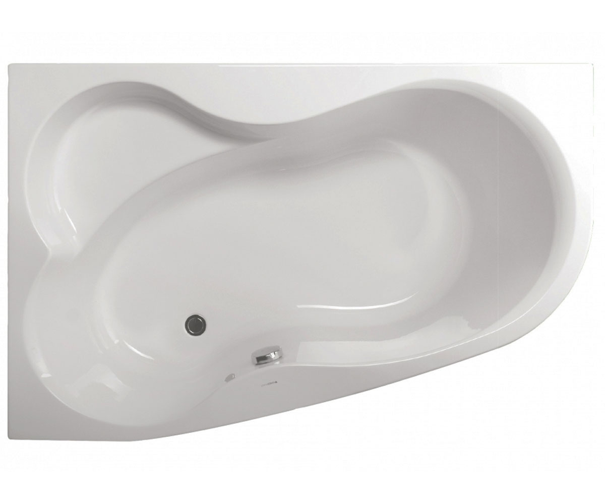 Ванна ліва 160х105 см VAGNERPLAST MELITE VPBA163MEL3LX-01 VPBA163MEL3LX-01