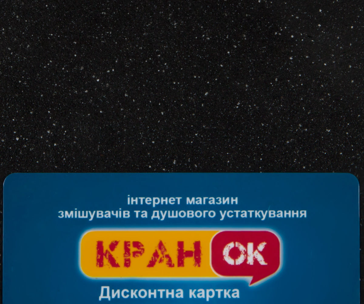 Гранитная мойка  STANDART FAM 490 C-ST BLA:Фото 3