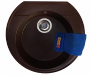 Мийка для кухні кругла VALETTI  FAM 5349 CHO