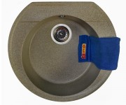 Мийка кухонна кругла VALETTI  FAM 5349 TER