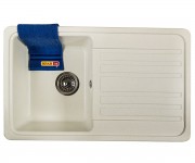 Гранітна плита, мийка VALETTI 760X460 FAM 7646 WHI