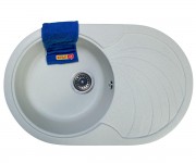 Мийка гранітна реверсивна VALETTI  FAM 7850 L WHI