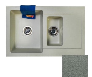 Мийка для кухні на півтори чаші VALETTI  FAM 7950X1.5 GRE