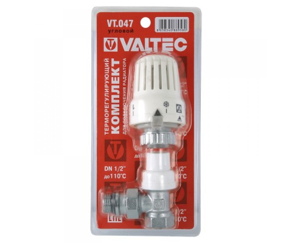 Терморегулятор радіаторний кутовий VALTEC  VT.047.N.04 VT.047.N.04