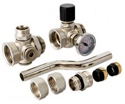 Байпас прохідний з перепускним клапаном VALTEC  VT.0667.0.0