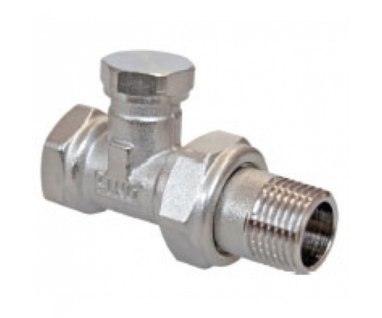 Клапан запірний для радіатора прямий 1/2 VALTEC VT.10 VT.10 1/2 VT.10 1/2