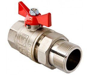 Кран кульовий valtec base з півзгоном VALTEC VT.227.NW.04 VT.227.NW.04
