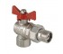 Кран кульовий valtec base кутовий з півзгоном VALTEC VT.228.N.04 VT.228.N.04 VT.228.N.04