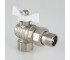 Кран шаровой valtec base угловой с полусгоном и белой ручкой  VT.228.NW.04 VT.228.NW.04:Фото 4