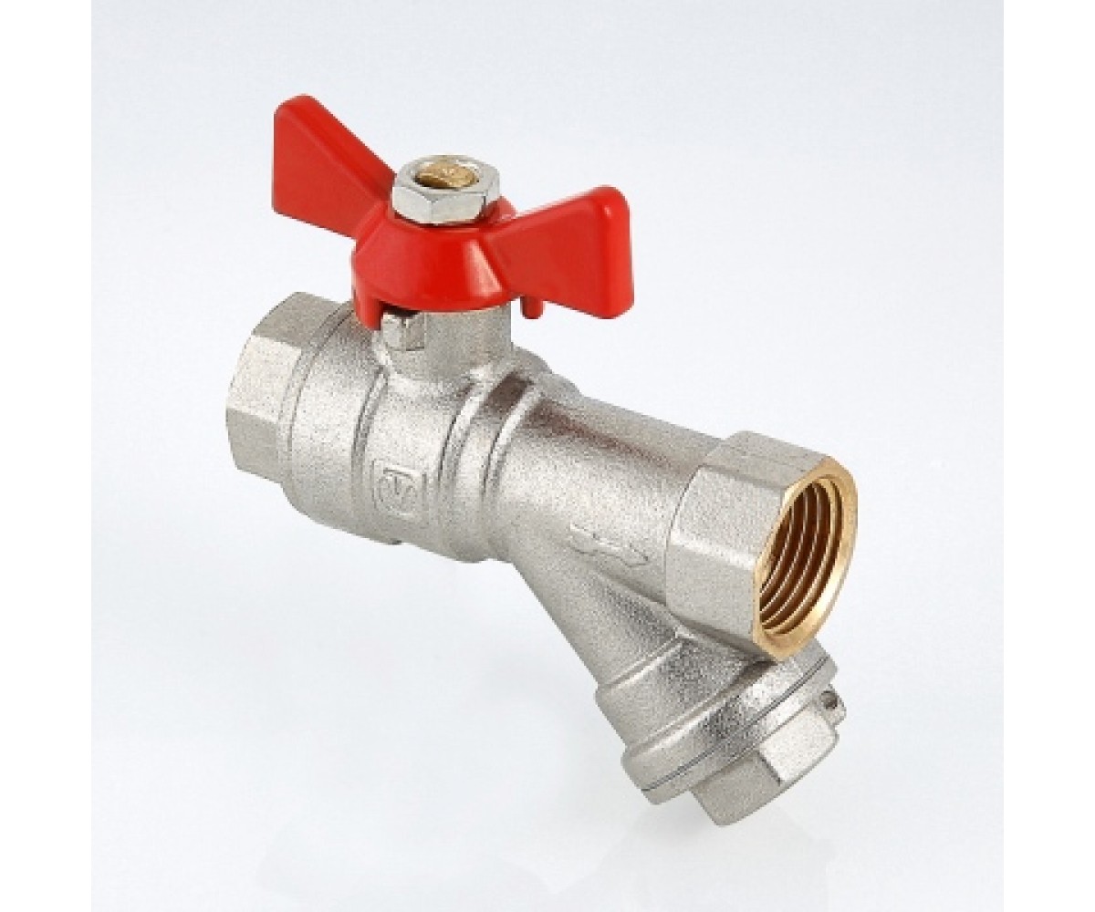 Кран шаровой valtec combi со встроенным фильтром  VT.293.N.04:Фото 4