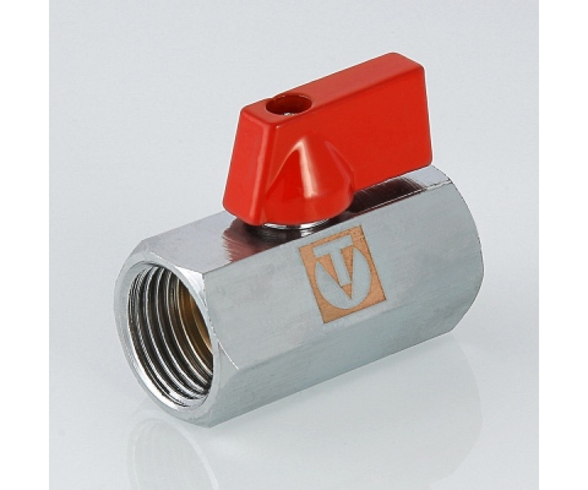 Кран шаровой mini с внутренней резьбой  VT.330.N.04 VT.330.N.04:Фото 2