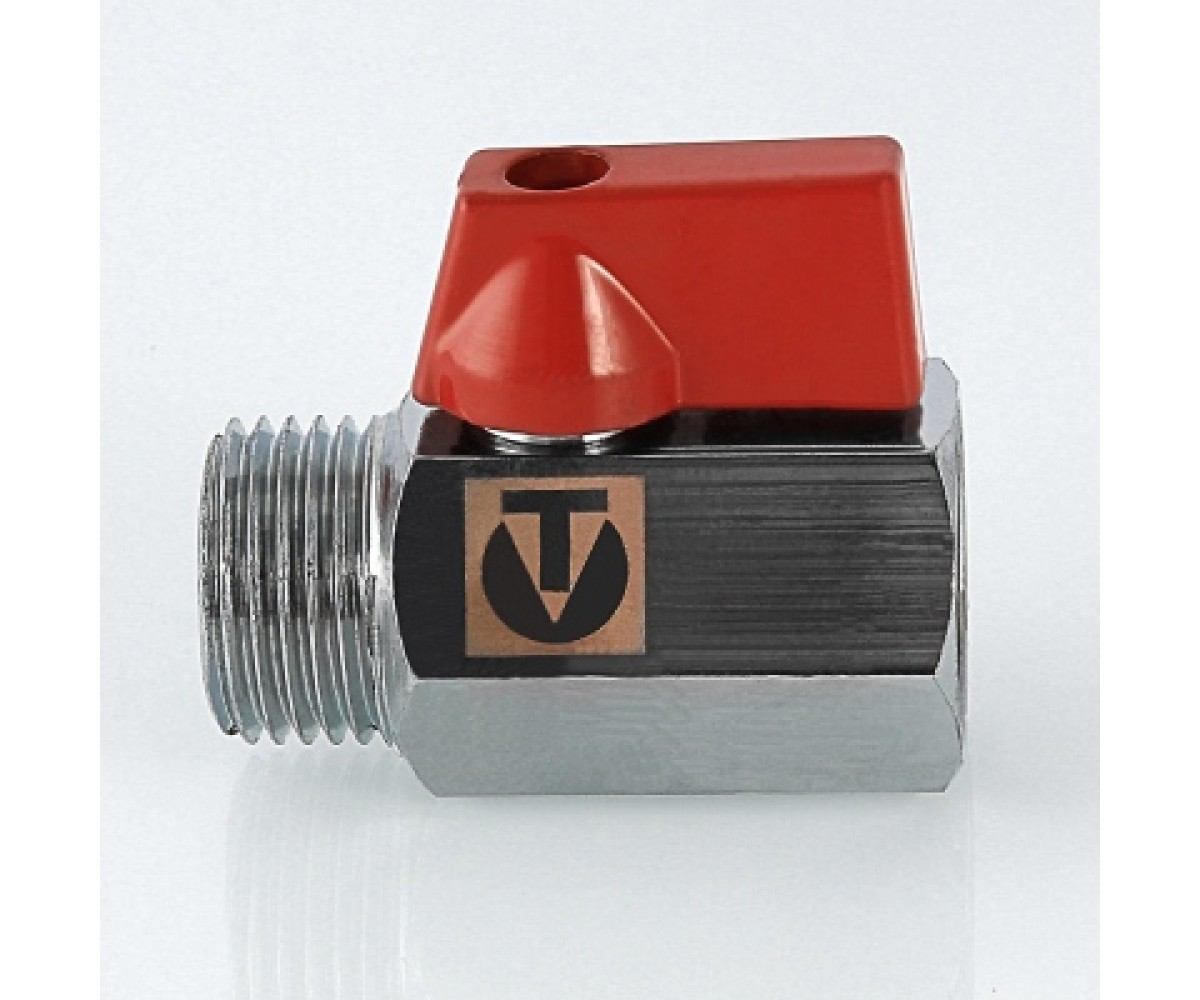 Кран шаровой mini с внутренней/наружной резьбой  VT.331.N.04 VT.331.N.04:Фото 3