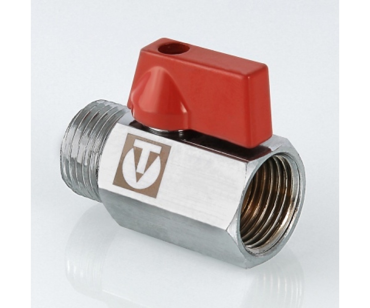 Кран шаровой mini с внутренней/наружной резьбой  VT.331.N.04 VT.331.N.04:Фото 4