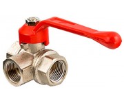 Триходовий Кран кульовий, тип l VALTEC VT.360.N.04 VT.360.N.04