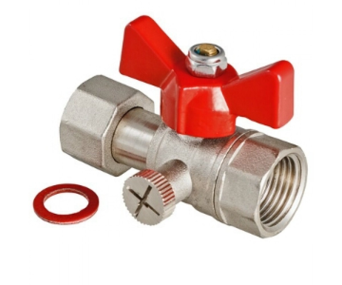 Кран для підключення манометра VALTEC VT.807.N.04 VT.807.N.04 VT.807.N.04