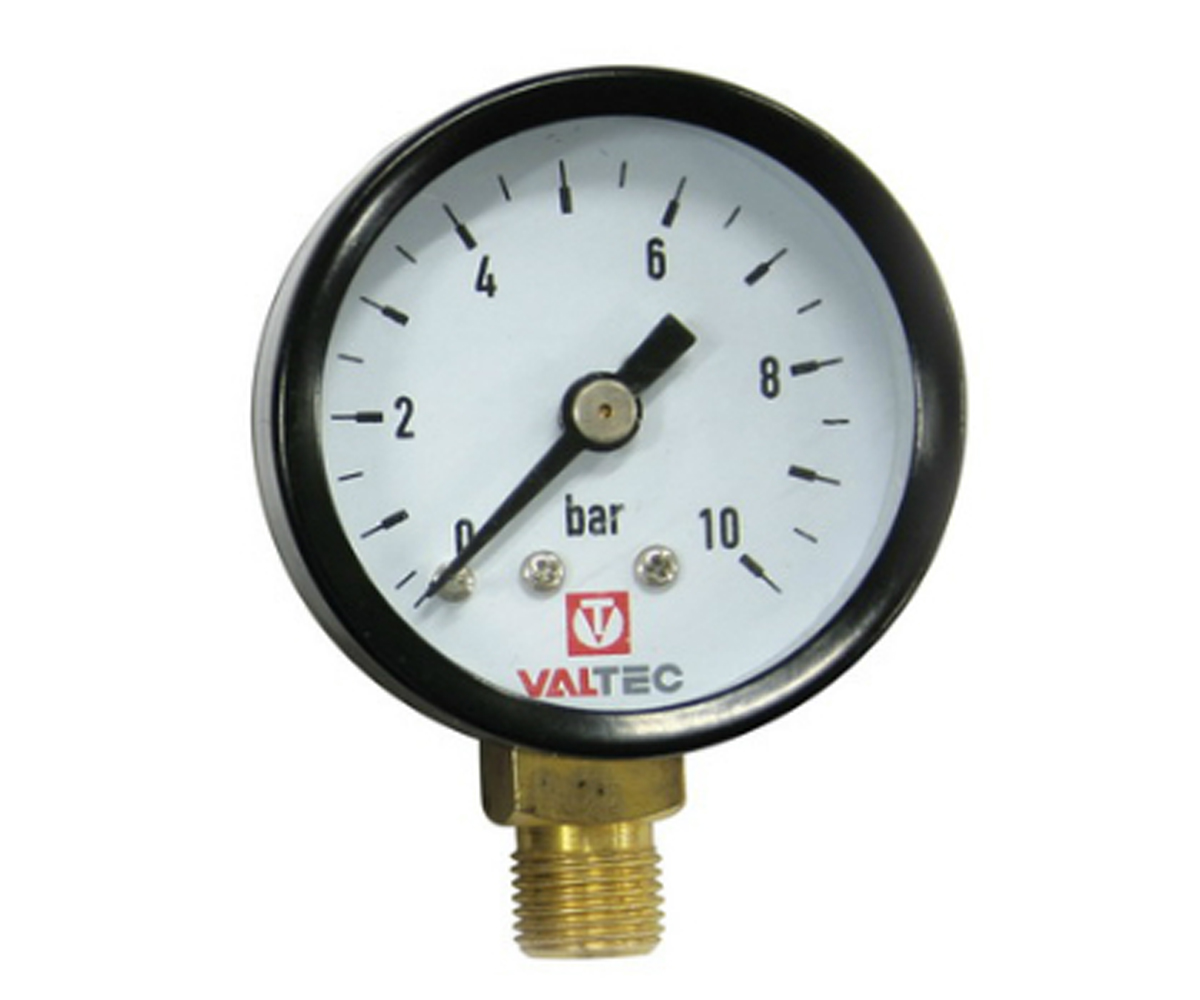 Манометр з нижнім підключенням VALTEC  VT.TM40.D.01 VT.TM40.D.01