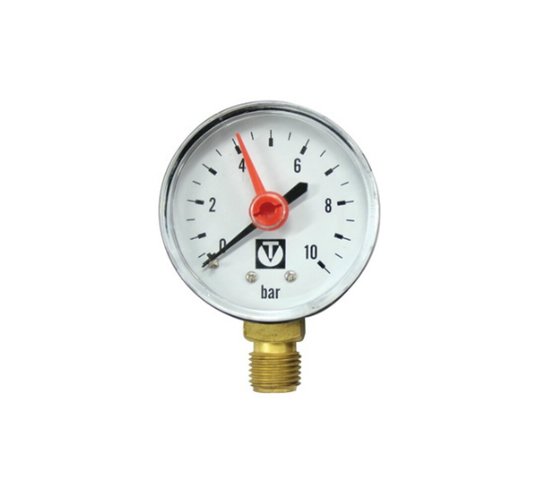 Манометр с нижним подключением VALTEC  VT.TM50.D.02 VT.TM50.D.02