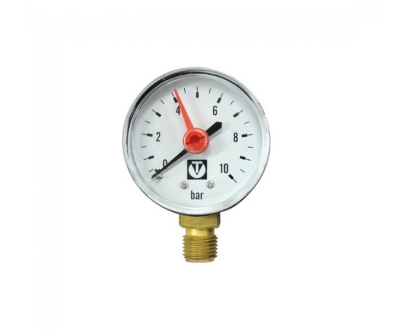 Манометр с нижним подключением VALTEC  VT.TM50.D.02 VT.TM50.D.02