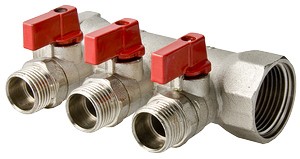 Колектор з відсікають кранами VALTEC  VTC.580.N.0502