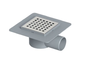 Трап з бічним підведенням 10х10 см VALTEMO IDEA BASE VFD-721215