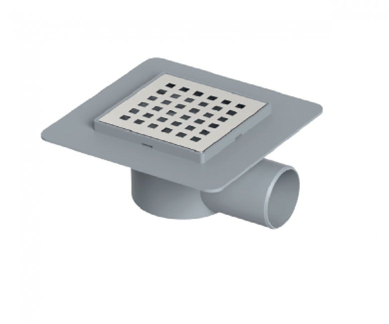 Трап з бічним підведенням 10х10 см VALTEMO IDEA BASE VFD-721215 VFD-721215
