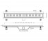 Душевой канал 80 см  DUCOLINE MATTE BLACK VLD-596430:Чертеж 