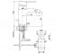 Смеситель для биде  LIBRA 2451350:Чертеж 