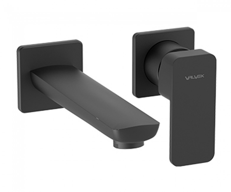 Настінний змішувач з виливом VALVEX LOFT BLACK 2455980 2455980