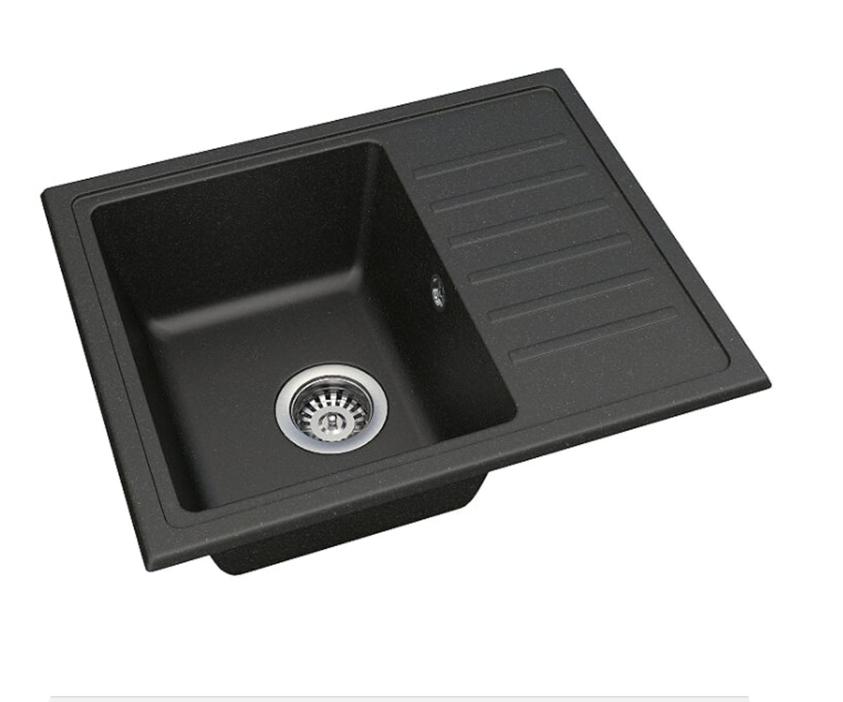 Мойка оборачиваемая с крылом  EASY EASY EMP 02.55 BLACK:Фото 2