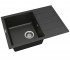 Кухонная кварцевая мойка  EASY EASY EMP 02.62 BLACK:Фото 4