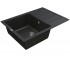 Кухонная кварцевая мойка  EASY EASY EMP 02.62 BLACK:Фото 5