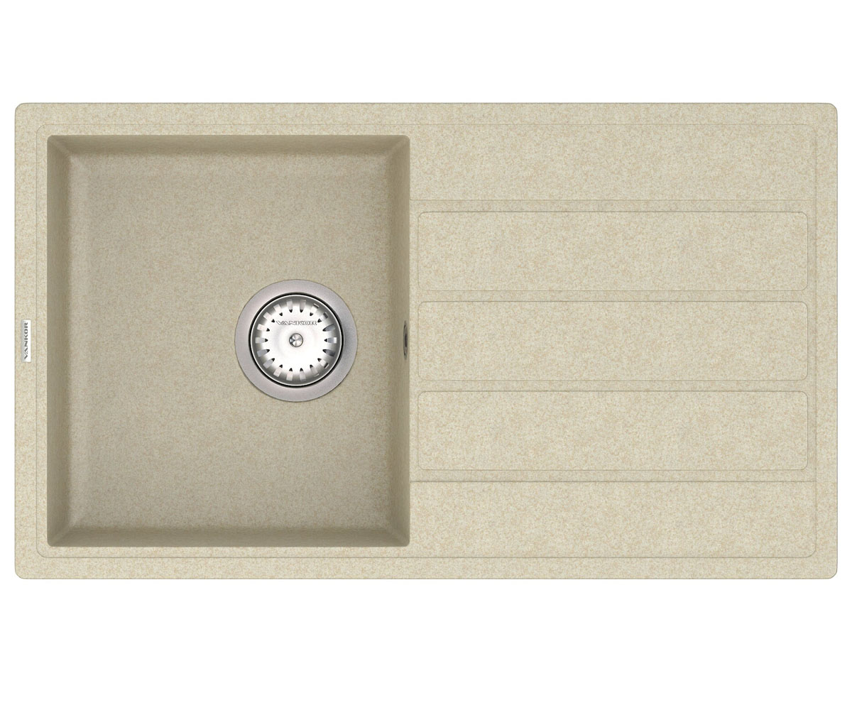 Накладні мийки VANKOR EASY EASY EMP 02.76 BEIGE EASY EMP 02.76 BEIGE