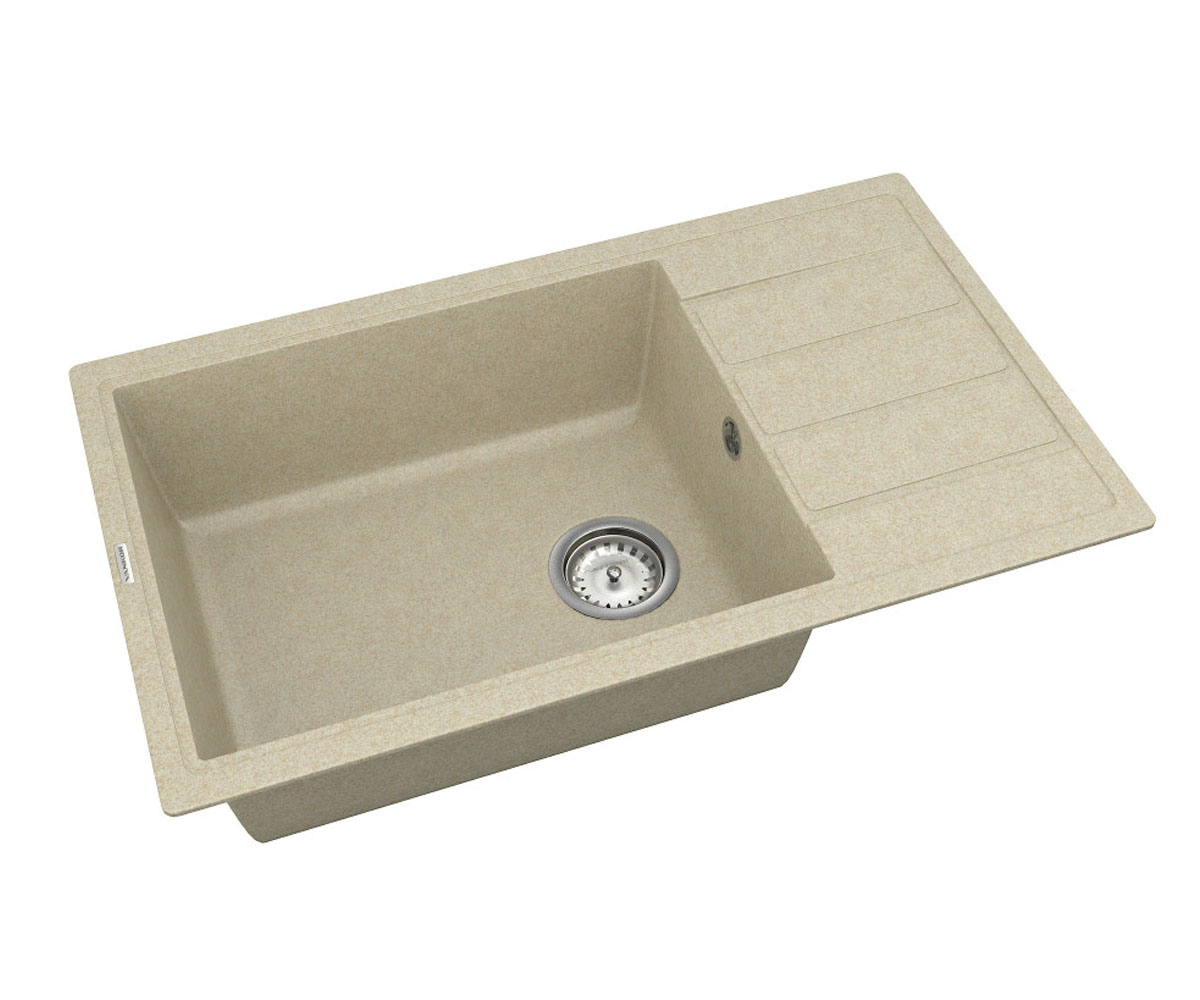 Мойка с сифоном  EASY EASY EMP 02.76 XL BEIGE:Фото 2