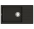 ВАНКОР EASY EASY EMP 02.76 XL ЧОРНА мийка з сифоном VANKOR EASY EASY EMP 02.76 XL BLACK EASY EMP 02.76 XL BLACK