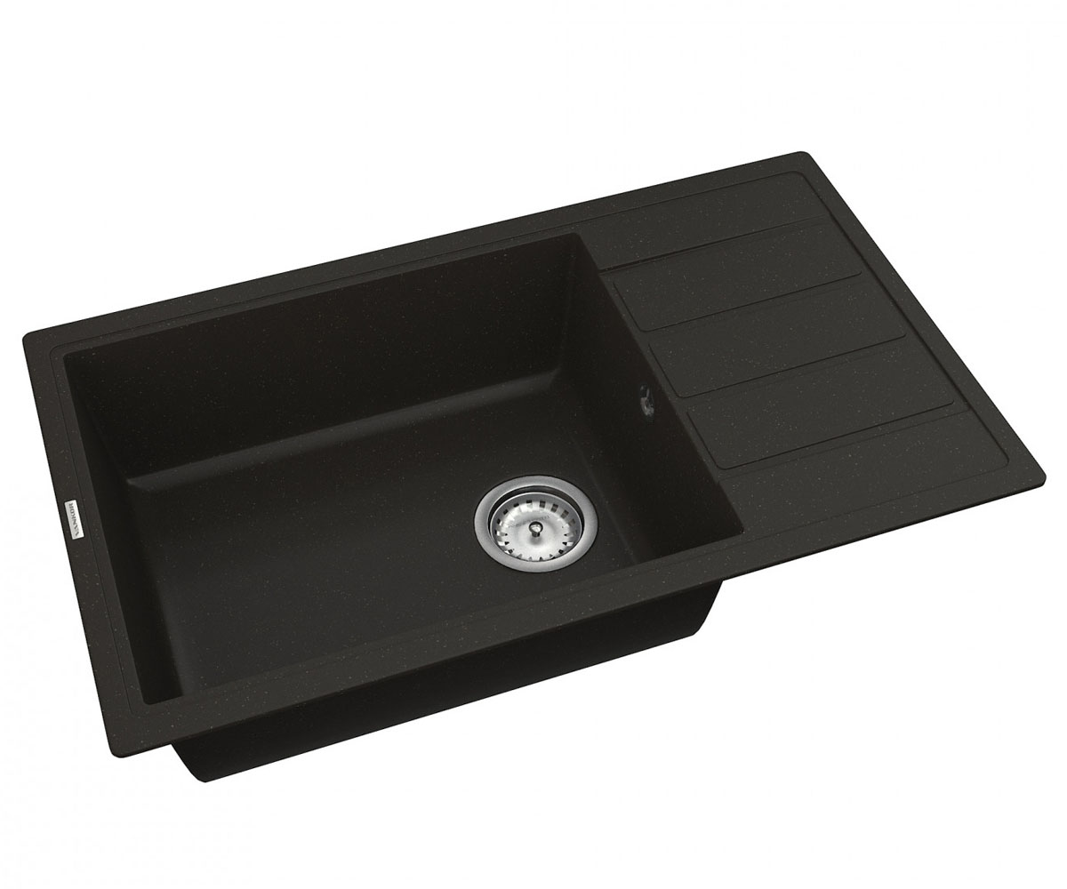 Мойка с сифоном  EASY EASY EMP 02.76 XL BLACK:Фото 2