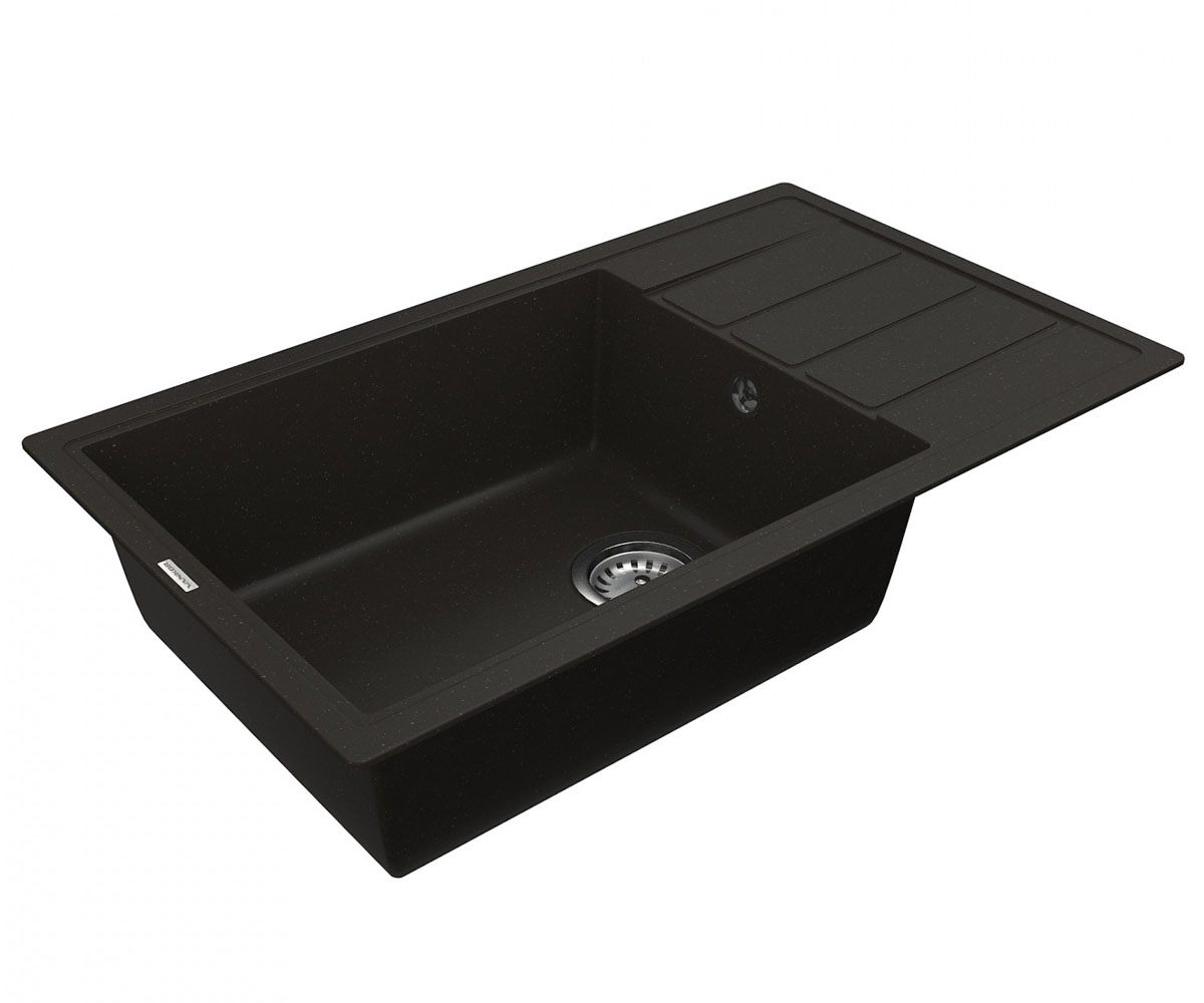Мойка с сифоном  EASY EASY EMP 02.76 XL BLACK:Фото 3