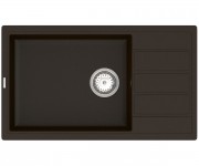 ВАНКОР EASY EASY EMP 02.76 XL ШОКОЛАДНА мийка з сифоном VANKOR EASY EASY EMP 02.76 XL CHOCOLATE