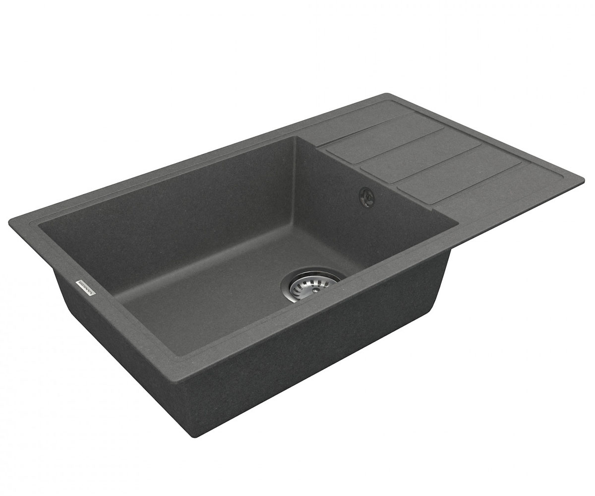 Мойка с сифоном  EASY EASY EMP 02.76 XL GRAY:Фото 3