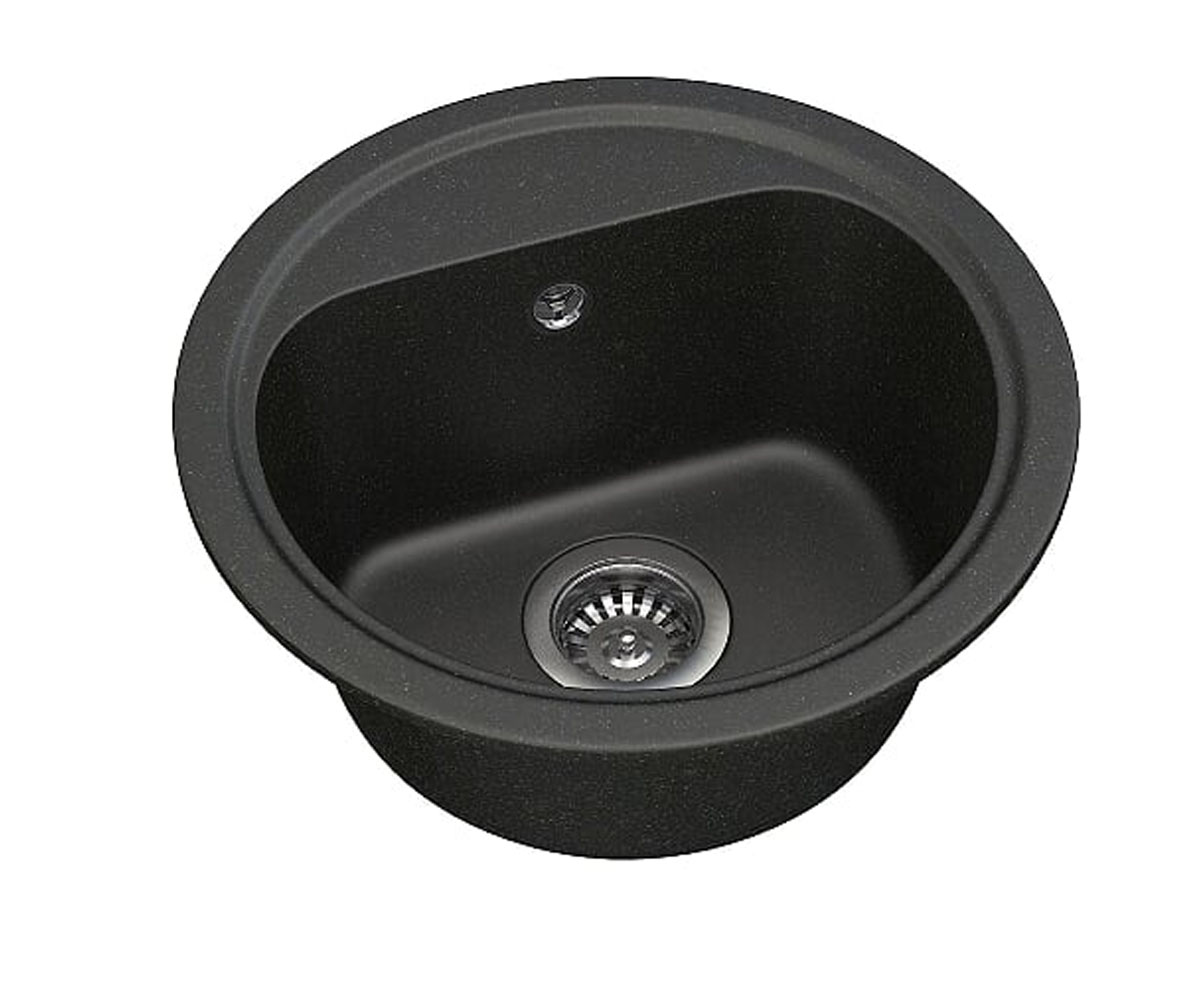 Мойка круглая на столещницу  EASY EASY EMR 01.44 BLACK:Фото 2