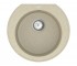 ВАНКОР КРЕС КРЕС КМР 01.52 БЕЖЕВИЙ кругла мийка з сифоном VANKOR  KRES KMR 01.52 BEIGE KRES KMR 01.52 BEIGE