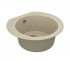 Круглая мойка с сифоном  KRES KRES KMR 01.52 BEIGE:Фото 3