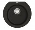 Круглая мойка с сифоном VANKOR KRES KRES KMR 01.52 BLACK KRES KMR 01.52 BLACK