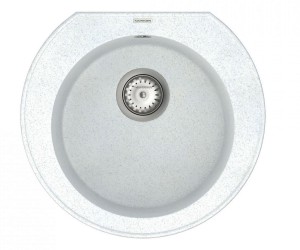 ВАНКОР КРЕС КРЕС KMR 01.52 БІЛИЙ КАМІНЬ кухонна мийка VANKOR  KRES KMR 01.52 WHITE STONE
