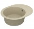 Овальная мойка  LIRA LIRA LMO 02.57 BEIGE:Фото 3