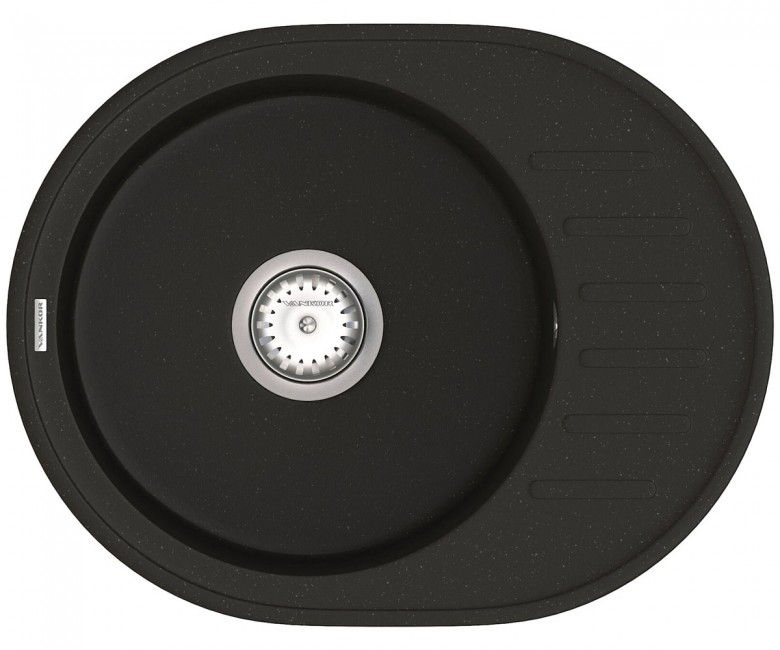 Овальная мойка VANKOR LIRA LIRA LMO 02.57 BLACK LIRA LMO 02.57 BLACK