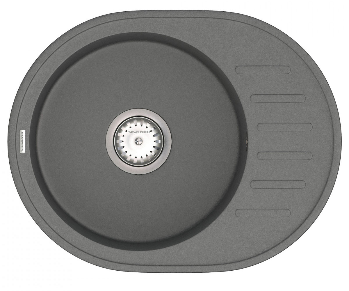 Овальна раковина VANKOR LIRA LIRA LMO 02.57 GRAY LIRA LMO 02.57 GRAY