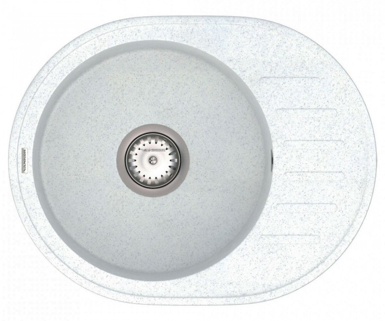 ВАНКОР ЛІРА ЛІРА LMO 02.57 БІЛИЙ КАМІНЬ Овальна раковина VANKOR LIRA LIRA LMO 02.57 WHITE STONE LIRA LMO 02.57 WHITE STONE