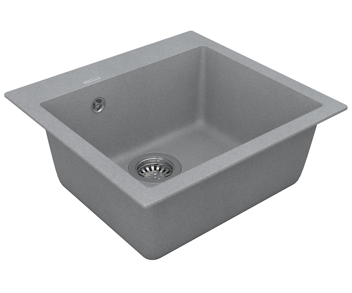 Кухонная мойка  ORMAN ORMAN OMP 01.49 GRAY:Фото 3