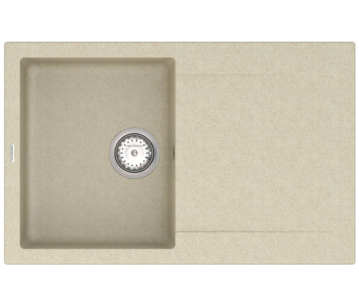 Мийка для кухні VANKOR ORMAN ORMAN OMP 02.78 BEIGE ORMAN OMP 02.78 BEIGE